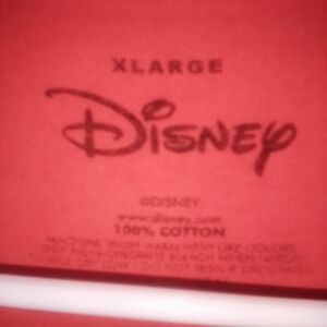 Disney Men's Goofy Big Smile Orange Graph T-Shirt Size XLarge